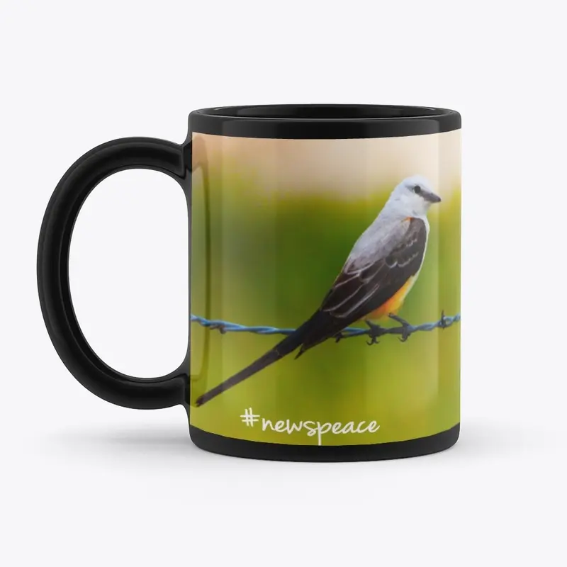 A News Peace Scissor-Tailed Flycatcher